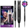 Sageti darts RedDragon steel Peter Wright Snakebite 3 negru 22g, 90% tungsten