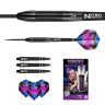 Sageti darts RedDragon steel Peter Wright Snakebite 3 negru 22g, 90% tungsten
