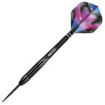 Sageti darts RedDragon steel Peter Wright Snakebite 3 negru 26g, 90% tungsten