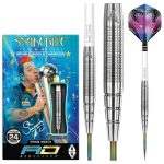 Sageti darts RedDragon steel Peter Wright Snakebite PL15, 24g, 90% tungsten