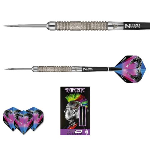 Sageti darts RedDragon steel Peter Wright Snakebite Euro11 Element, 90% tungsten, 20g