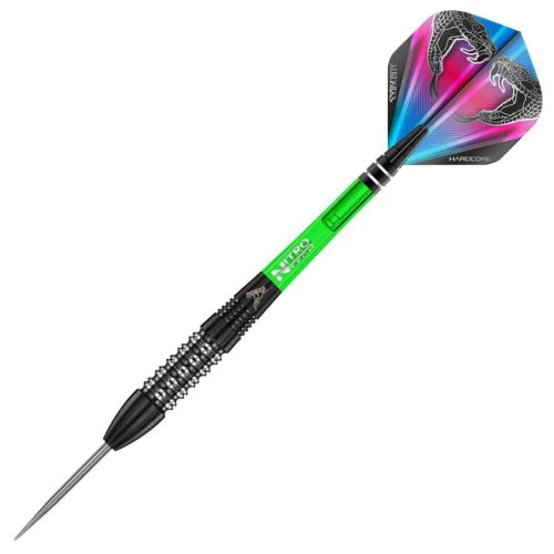 Set sageti darts RedDragon steel Peter Wright Black strike 90% wolfram, 24g