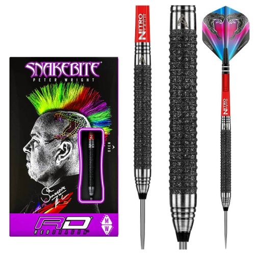 Set sageti darts RedDragon steel Peter Wright Melbourne Master 90% wolfram 22g