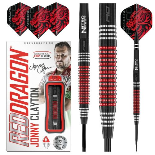 Sageti darts RedDragon steel Johnny Clayton S.E. 90% tungsten, 22g