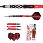 Sageti darts Red Dragon steel Johnny Clayton PL Editie speciala, 24g, 90% tungsten