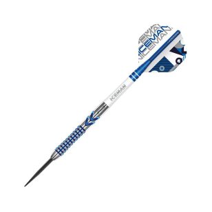 Set sageti darts Red Dragon steel Gerwyn Price Iceman Contour, 25g, 90% wolfram