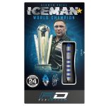 Sageti darts Red Dragon steel Gerwyn Price Iceman Challenger, 24g, 85% tungsten