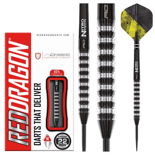 Set darts steel Red Dragon Razor Edge Elite 22g 90% wolfram