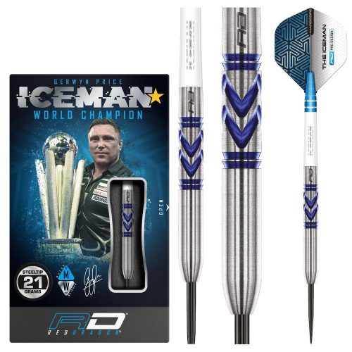 Set darts steel Red Dragon Gerwyn Price Avalanche-Pro, 21g 90% wolfram