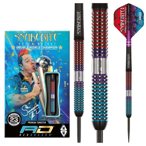 Set darts steel Red Dragon Peter Wright Spirit, 23g 90% wolfram