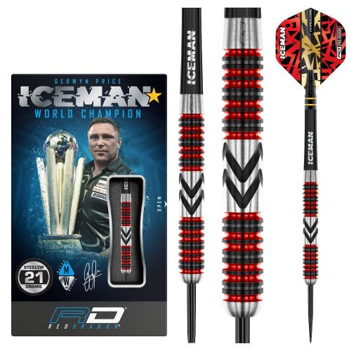 Set darts steel Red Dragon Gerwyn Price Firebird, 21g 90% wolfram