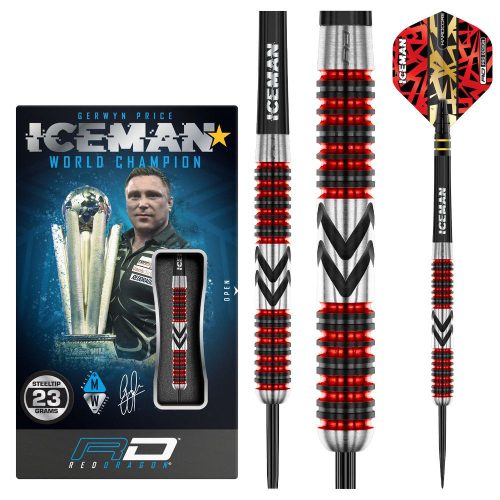 Set darts steel Red Dragon Gerwyn Price Firebird, 23g 90% wolfram