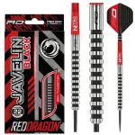 Set sageti darts steel Red Dragon Javelin Black, 85% wolfram 20g