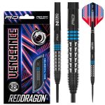Set Darts steel Red Dragon Vengeance Blue 22g 90% wolfram