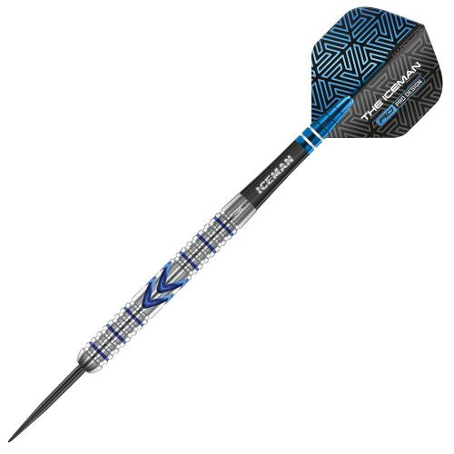 Set Darts steel Red Dragon Gerwyn Price Iceman Midnight Edition 23g 90% wolfram