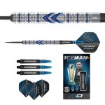 Set Darts steel Red Dragon Gerwyn Price Iceman Midnight Edition 25g 90% wolfram