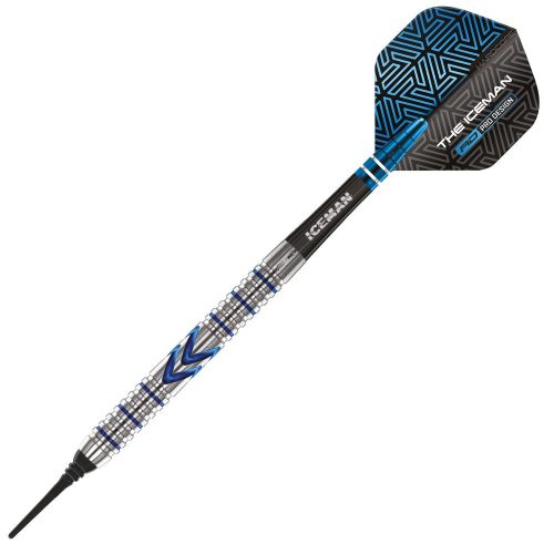 Set Darts soft Red Dragon Gerwyn Price Iceman Midnight Edition 20g 90% wolfram