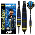 Set darts steel, corp cupru Red Dragon Luke Humphries WC, 22g brass