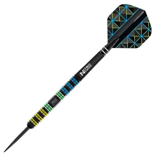 Set darts steel Red Dragon Dragonfly 95 Black - Parallel 26g, 90% wolfram