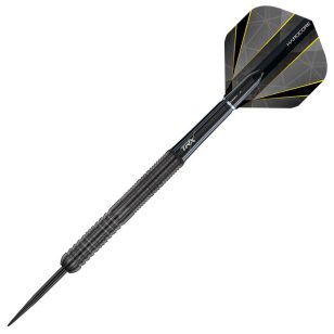 Set darts steel Red Dragon Seren 1 Onyx 24g, 90% wolfram