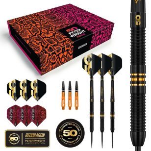   Set sageti darts Red Dragon 50 Years Player Edition Peter Wright 21,90% wolfram(in limita stocului)