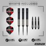 Set sageti darts red Dragon Rob Owen 22g, 90% wolfram