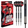 Set sageti darts red Dragon Rob Owen 22g, 90% wolfram