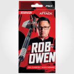 Set sageti darts red Dragon Rob Owen 22g, 90% wolfram
