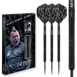 Set sageti darts steel red Dragon Peter Wright Black Mamba 24g, 90% wolfram