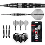 Set sageti darts steel red Dragon recon Torpedo 25g, 90% wolfram