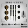 Set sageti darts red Dragon Ascend Parallel 22g, 90% wolfram