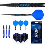 Set sageti darts steel red Dragon Amp Tapered 23g, 90% wolfram