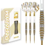 Set sageti darts steel red Dragon Paradym Gold Torpedo 23g, 90% wolfram