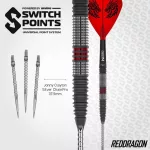 Set sageti darts steel Red Dragon SP Jonny Clayton Hiraeth, 22g 90% wolfram