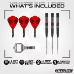 Set sageti darts steel Red Dragon SP Jonny Clayton Hiraeth, 23g 90% wolfram
