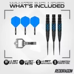 Set sageti darts steel Red Dragon SP Amp Torpedo, 24g 90% wolfram