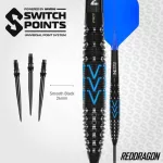 Set sageti darts steel Red Dragon SP Amp Torpedo, 24g 90% wolfram