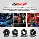 Set sageti darts steel Red Dragon SP Amp Torpedo, 24g 90% wolfram