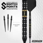 Set sageti darts steel Red Dragon SP Ascend Parallel, 22g 90% wolfram