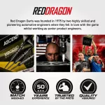 Set sageti darts steel Red Dragon SP Ascend Parallel, 22g 90% wolfram