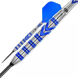   Set sageti darts steel red Dragon SP Gerwyn price Gezzy Blue, 26g 90% wolfram