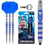 Set sageti darts steel red Dragon SP Gerwyn price Gezzy Blue, 26g 90% wolfram