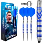 Set sageti darts steel red Dragon SP Gerwyn price Gezzy Blue, 26g 90% wolfram
