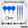   Set sageti darts steel red Dragon SP Gerwyn price Gezzy Blue, 26g 90% wolfram