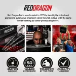 Set sageti darts steel Red Dragon SP Recon Parallel, 22g 90% wolfram