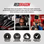 Set sageti darts steel Red Dragon SP Recon Torpedo, 23g 90% wolfram