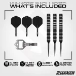 Set sageti darts steel Red Dragon SP Sable Parallel, 23g 90% wolfram