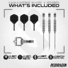 Set sageti darts steel red Dragon SP Gian Van Veen Tour Edition, 21g 90% wolfram