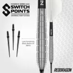 Set sageti darts steel Red Dragon SP Luke Hamphries TX1 Pioneer, 22g 90% wolfram