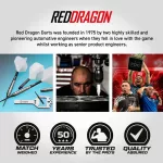 Set sageti darts steel Red Dragon SP Luke Hamphries TX1 Pioneer, 22g 90% wolfram
